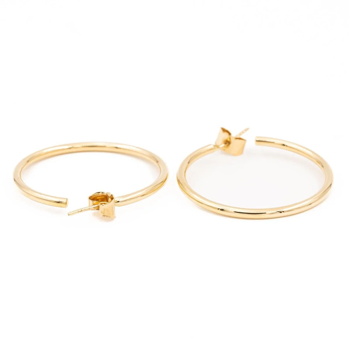 Boucles d'oreilles Créoles Or jaune - Image 6