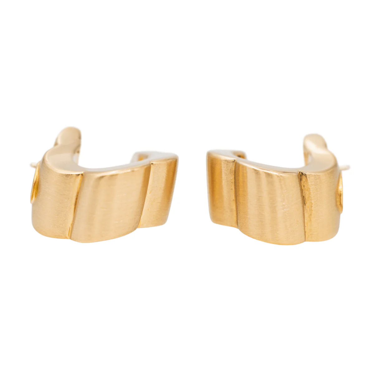 Boucles d'oreilles Créoles Or jaune - Image 3