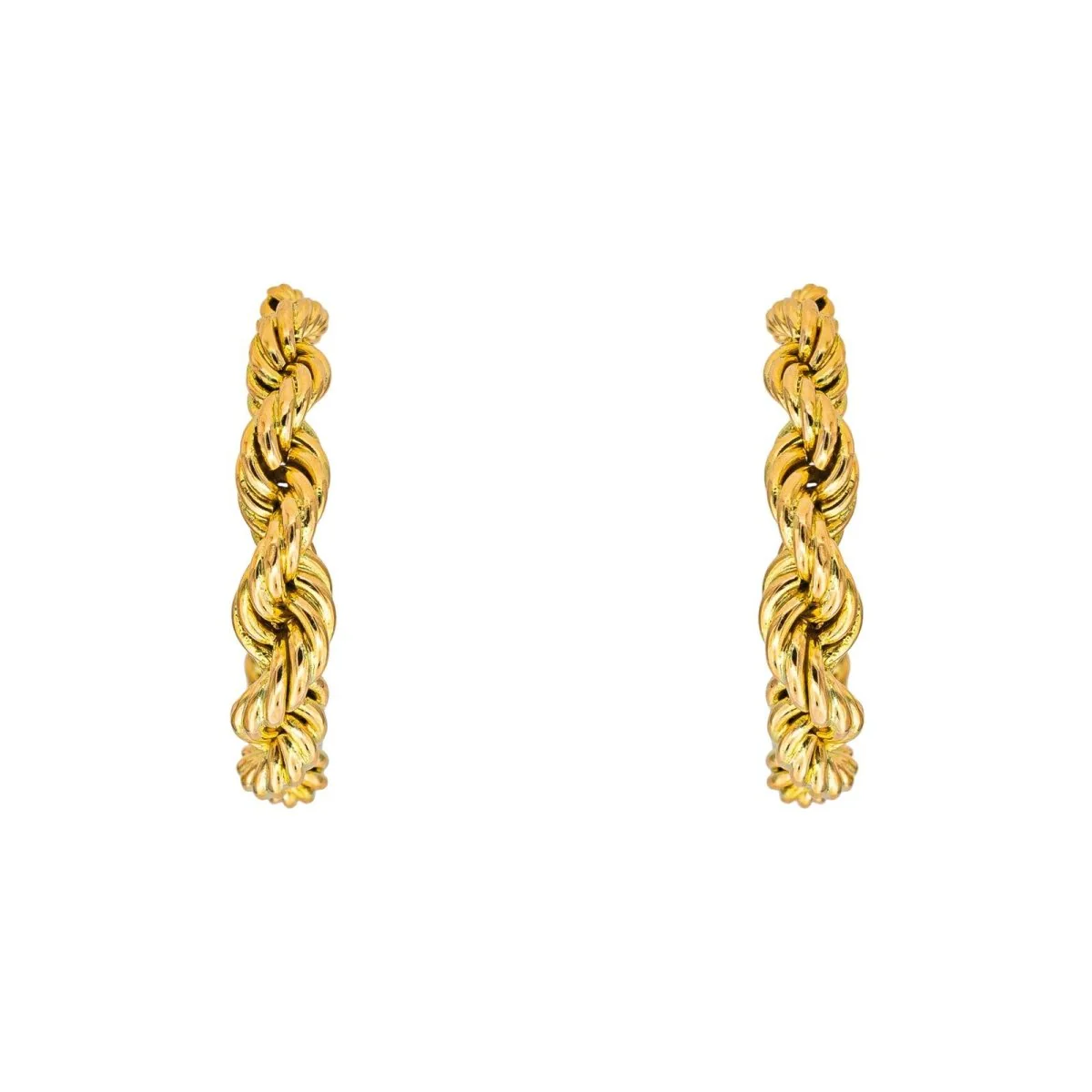 Boucles d'oreilles Créoles Or jaune
