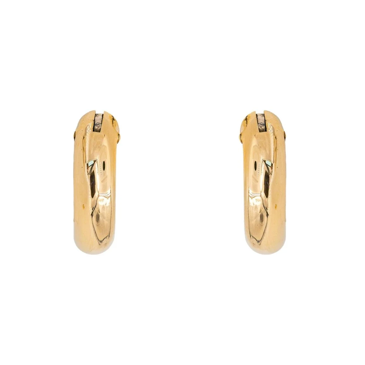 Boucles d'oreilles Créoles en or jaune