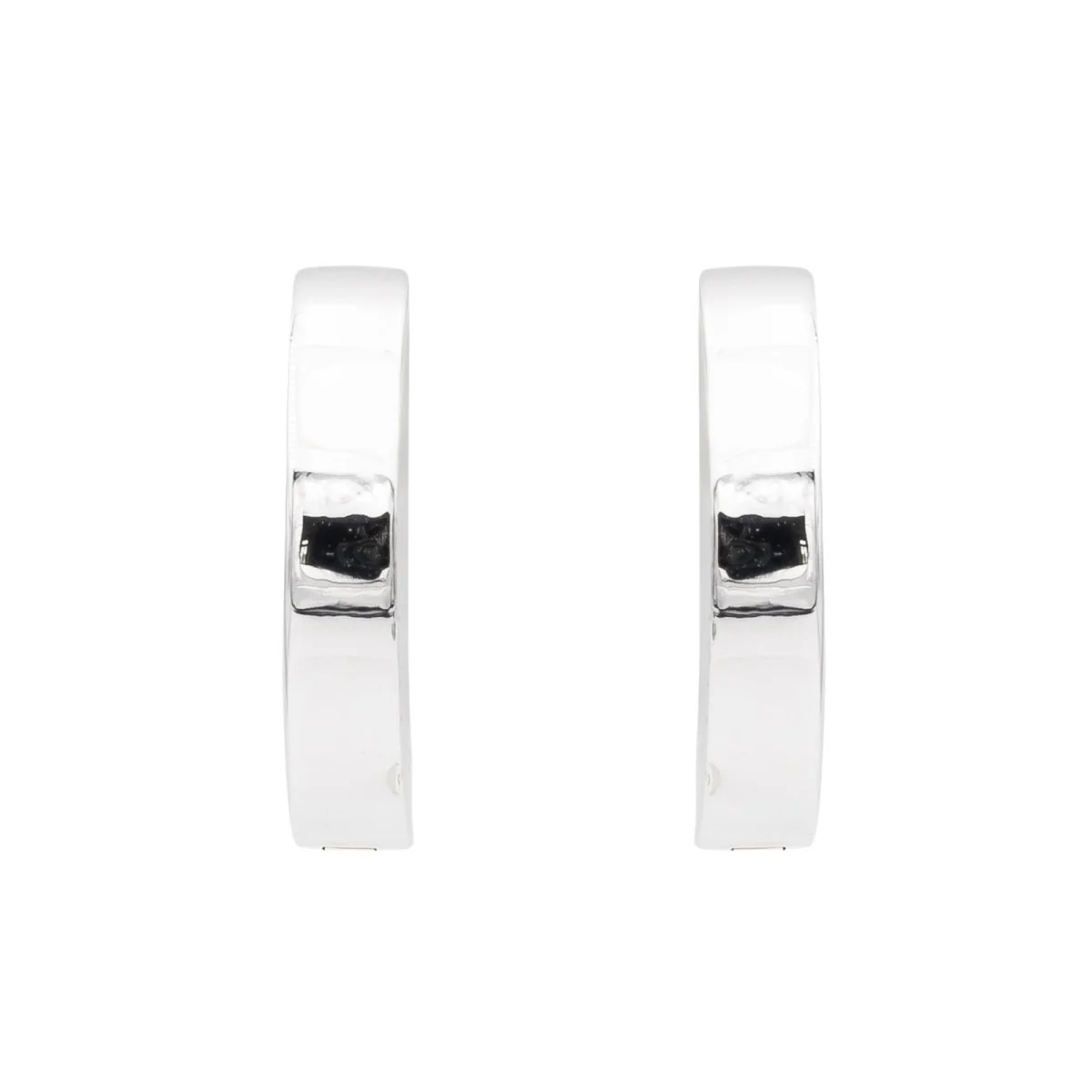 Boucles d'oreilles Créoles Or rose - Image 3