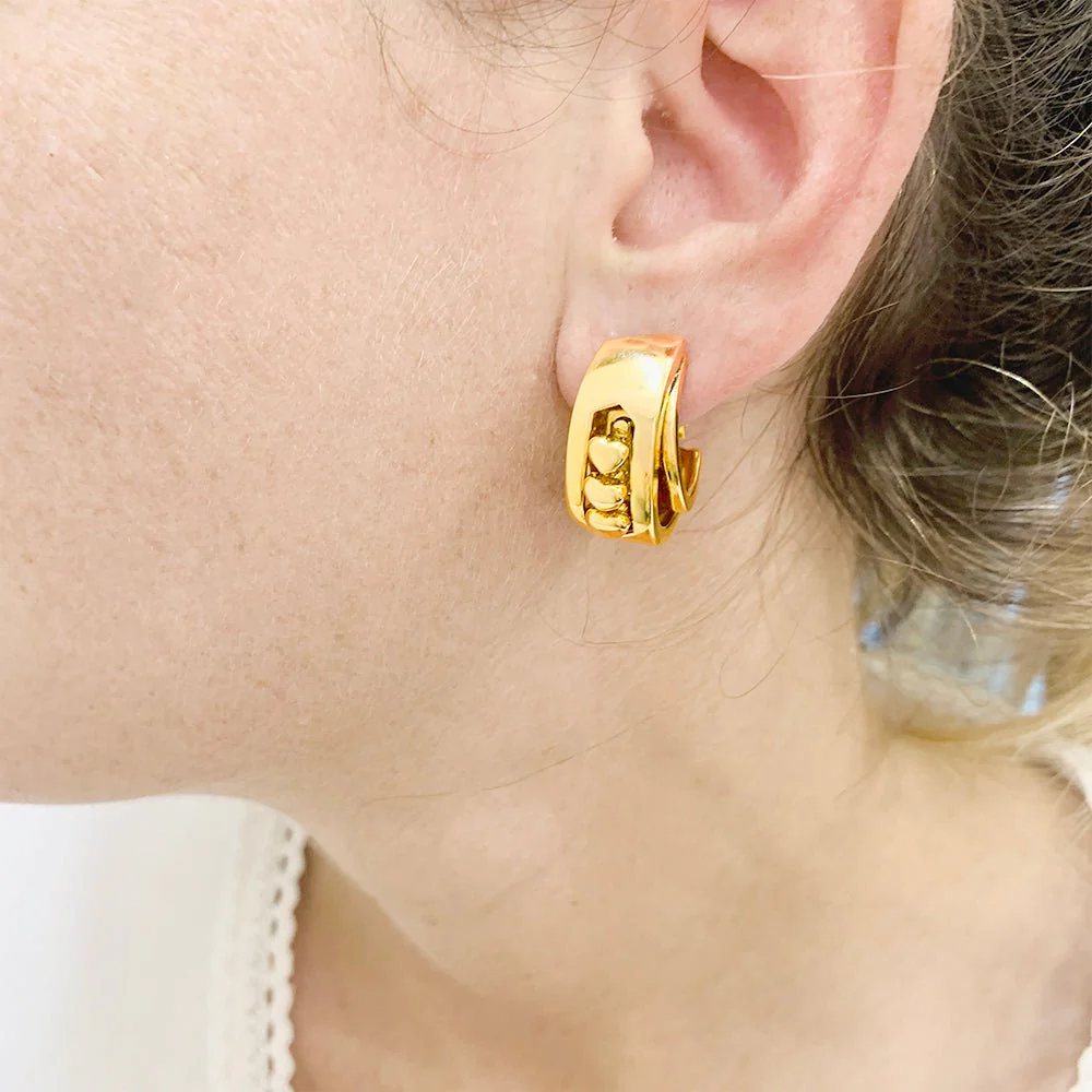 Boucles d'oreilles de Grisogono, or jaune. - Image 5