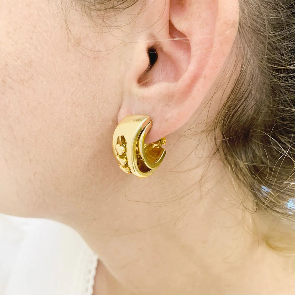 Boucles d'oreilles de Grisogono, or jaune. - Image 6