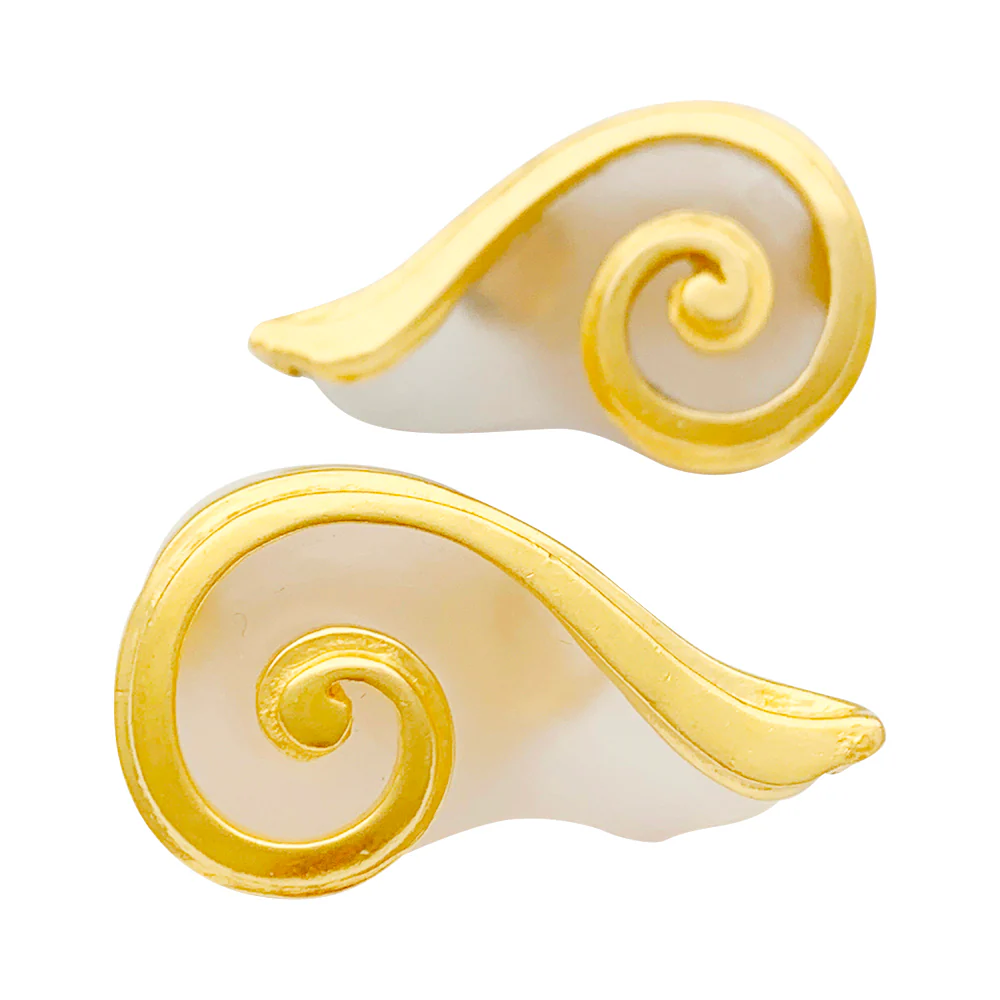 Boucles d'oreilles Lalaounis cristal de roche - Image 3
