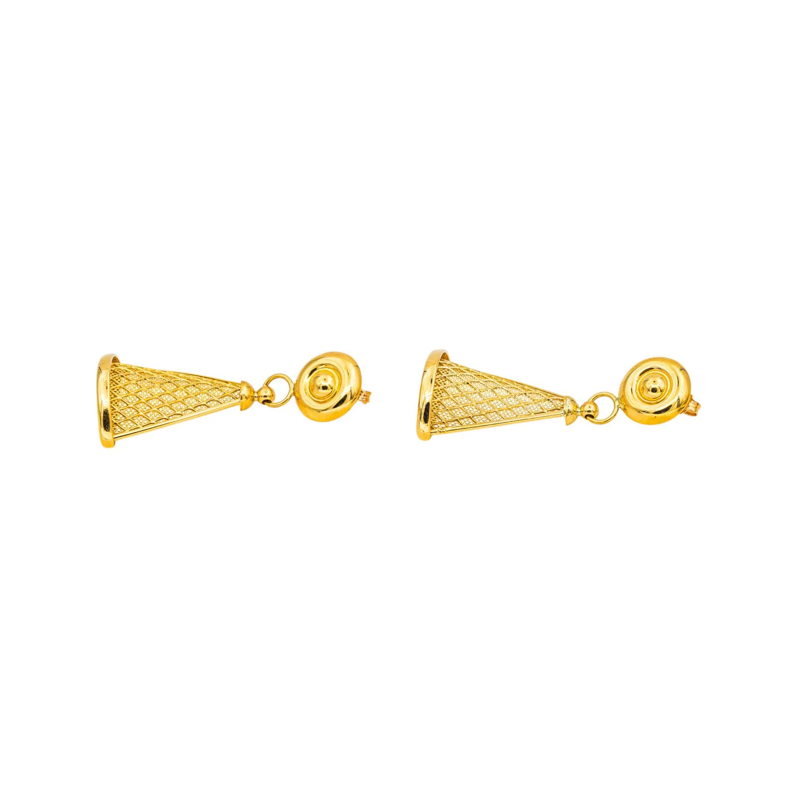 Boucles d'oreilles  Pendantes Or jaune - Image 3