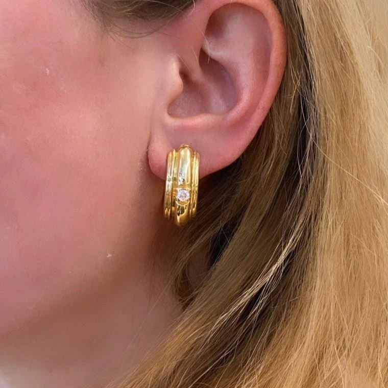 Boucles d'oreilles Piaget, “’Possession”, or jaune, diamant - Image 6