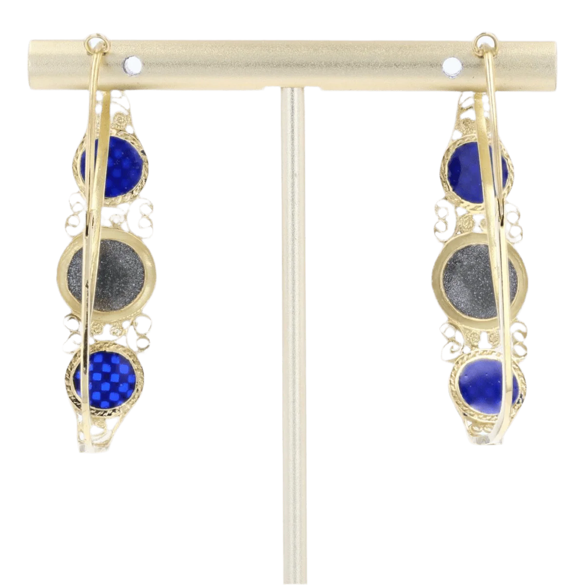 Boucles d'oreilles Dormeuses en or jaune - Image 6