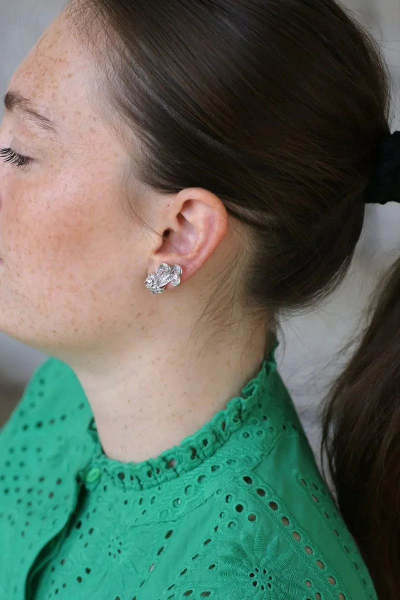 Boucles d'Oreilles Retro Diamants 1.55 Cts - Image 6
