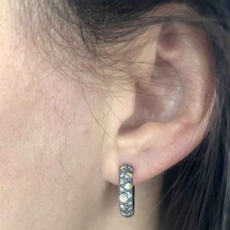 Boucles d'oreilles signées de la maison italienne Pomellato,modèle Tango - Image 2