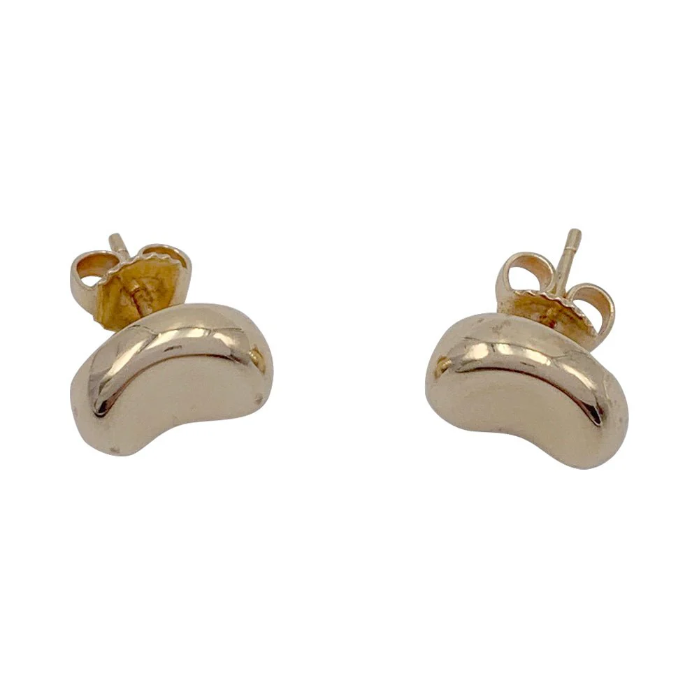 Boucles d'oreilles Tiffany & Co. x Elsa Peretti, "Bean Design", or jaune - Image 4