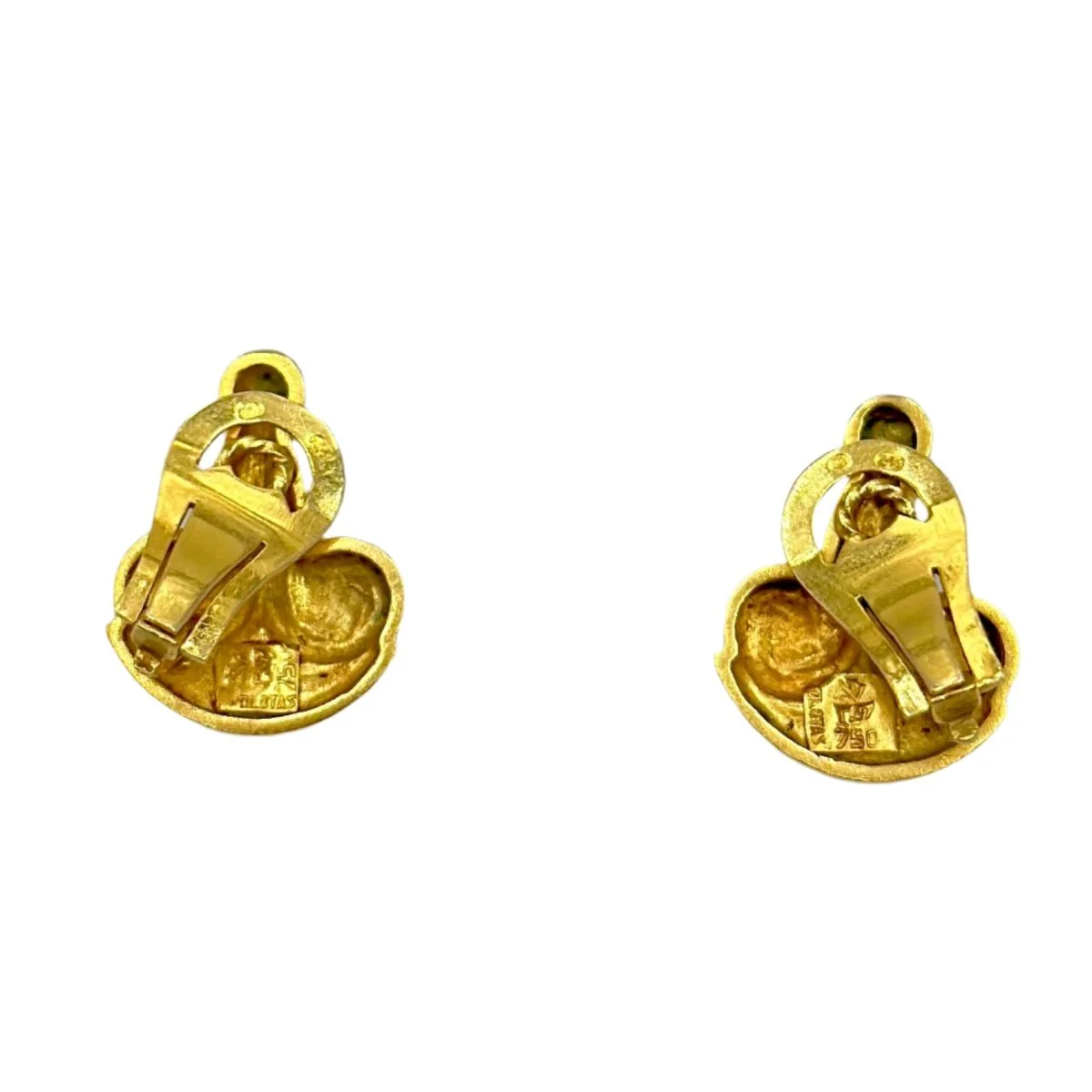 Boucles d'oreilles ZOLOTAS en or jaune - Image 3