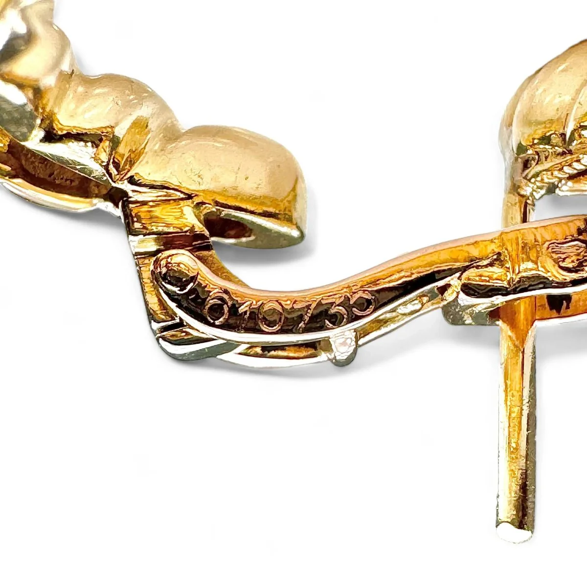 CARTIER Boucles d’oreilles créoles en or jaune. - Image 5