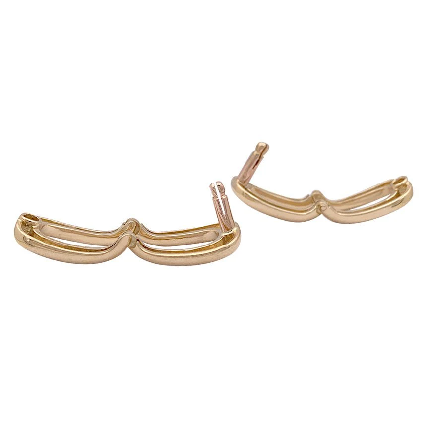Boutons de manchette BOUCHERON en or jaune - Image 3