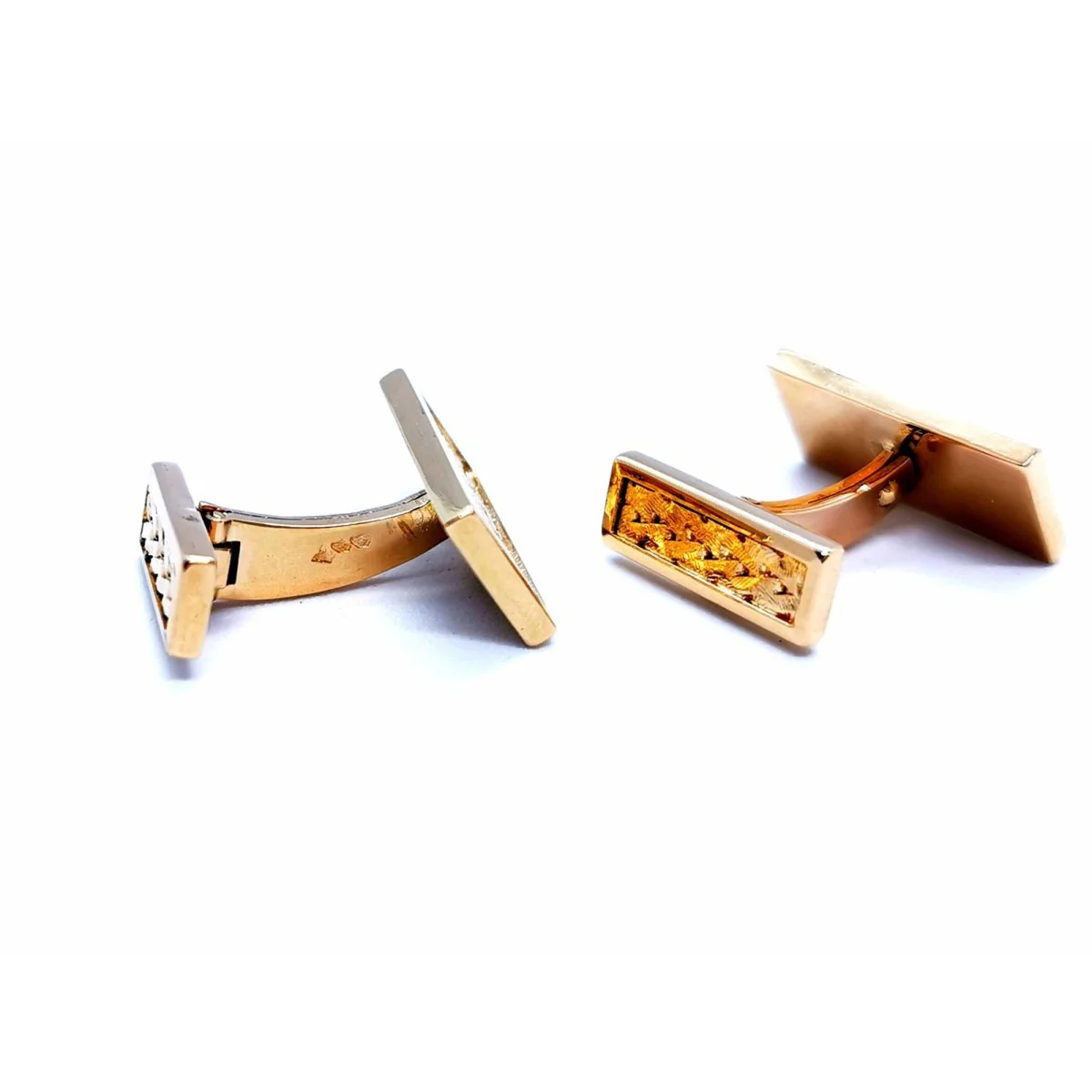 Boutons de manchette Or jaune - Image 12