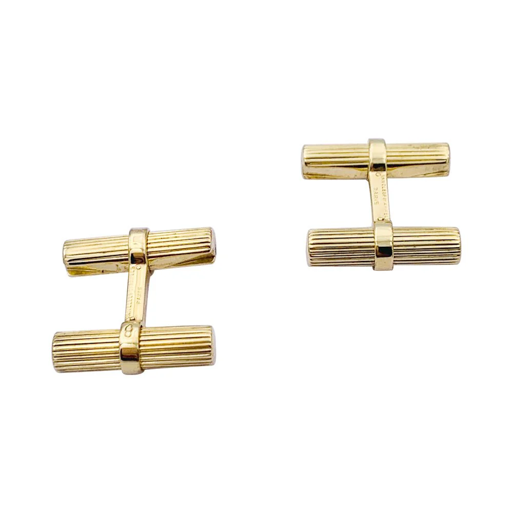 Boutons de manchette VAN CLEEF & ARPELS en or jaune