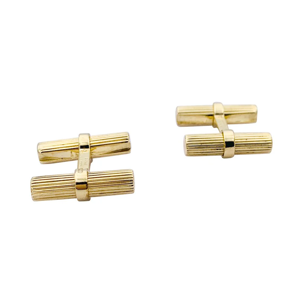 Boutons de manchette VAN CLEEF & ARPELS en or jaune - Image 2