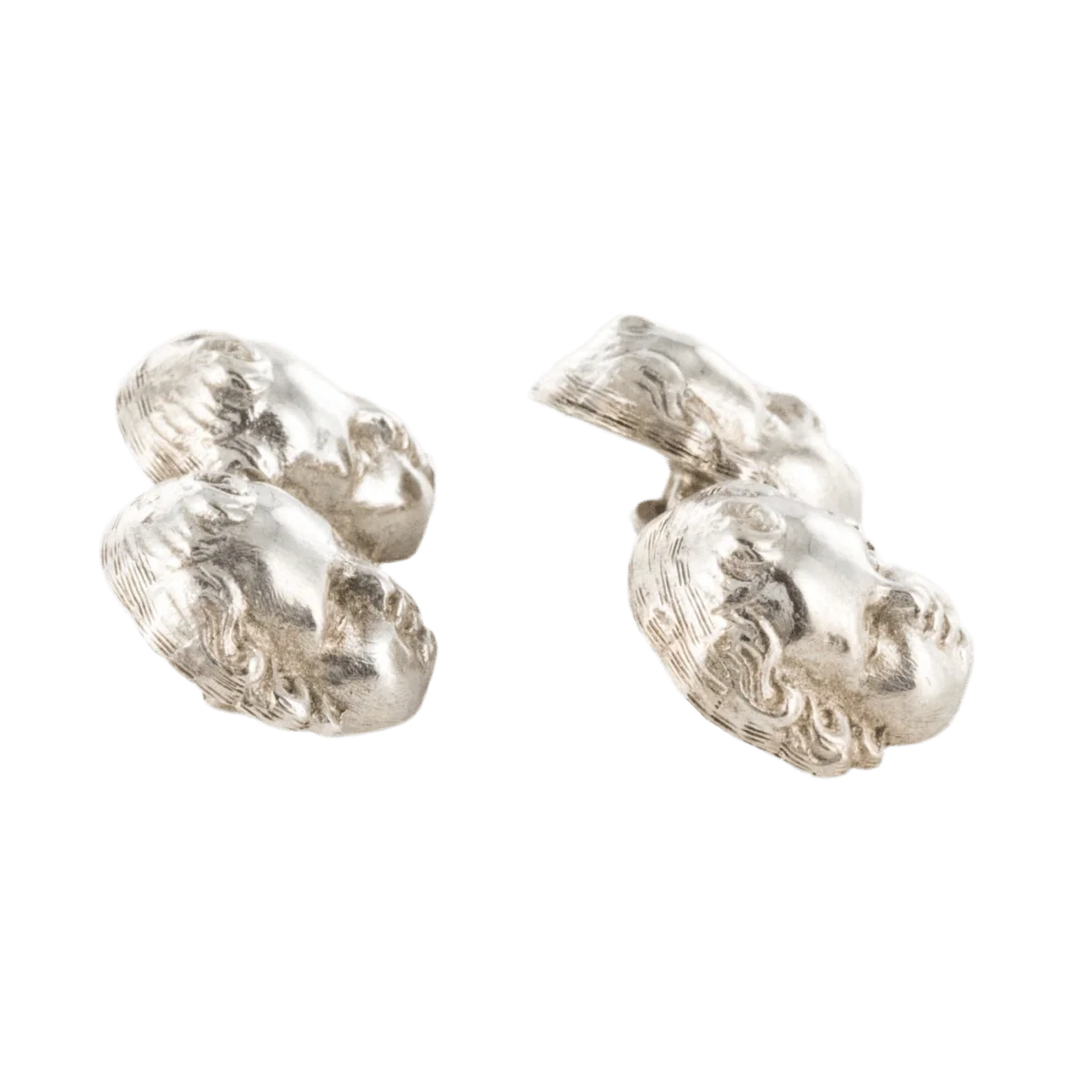 Boutons de manchette en argent - Image 4