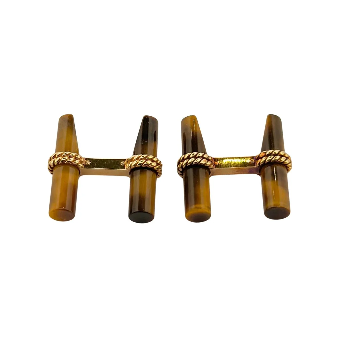 Boutons de manchettes VAN CLEEF & ARPELS en or jaune - Image 3