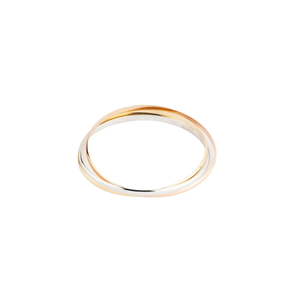 Bracelet 3 ors de Cartier modèle Trinity