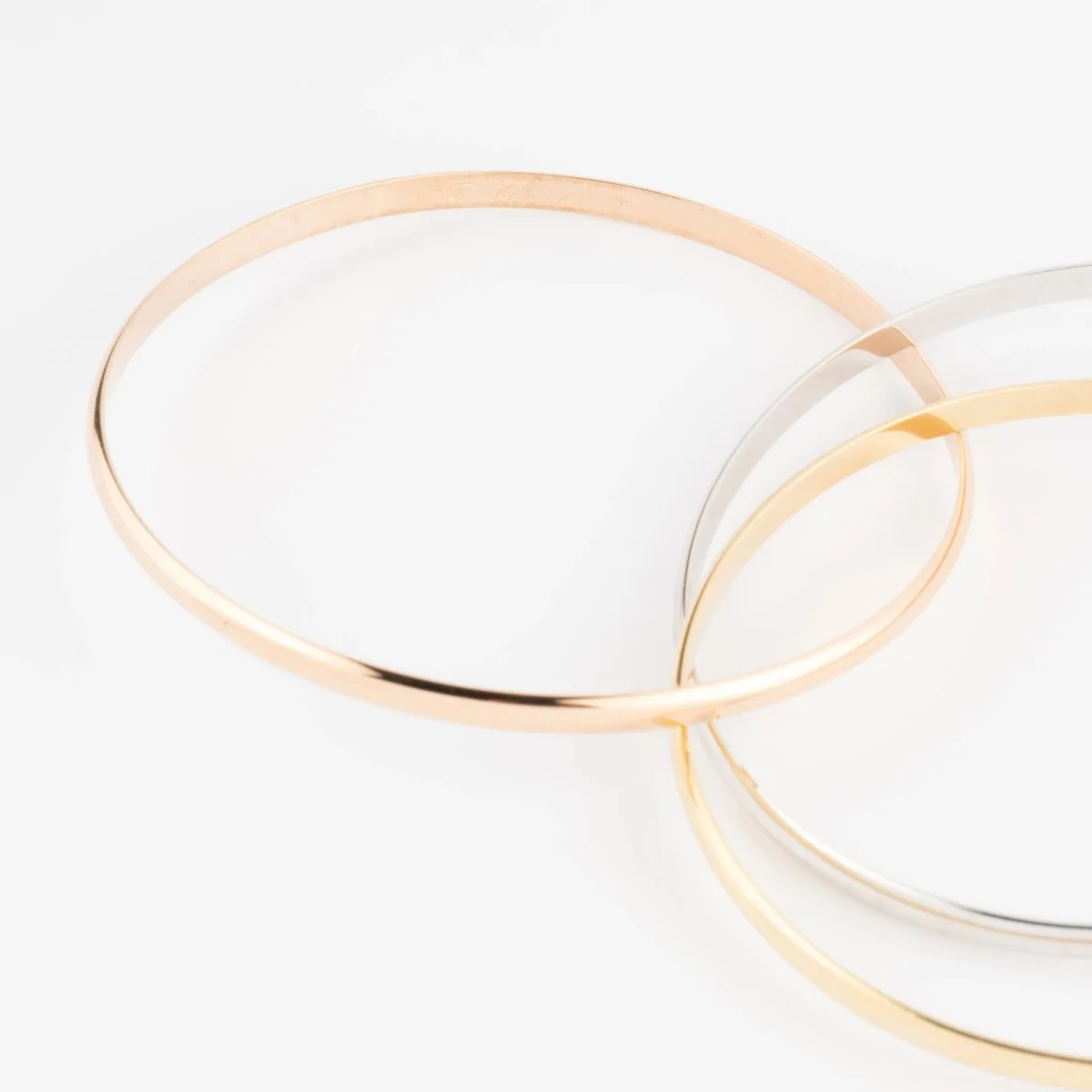 Bracelet 3 ors de Cartier modèle Trinity - Image 4