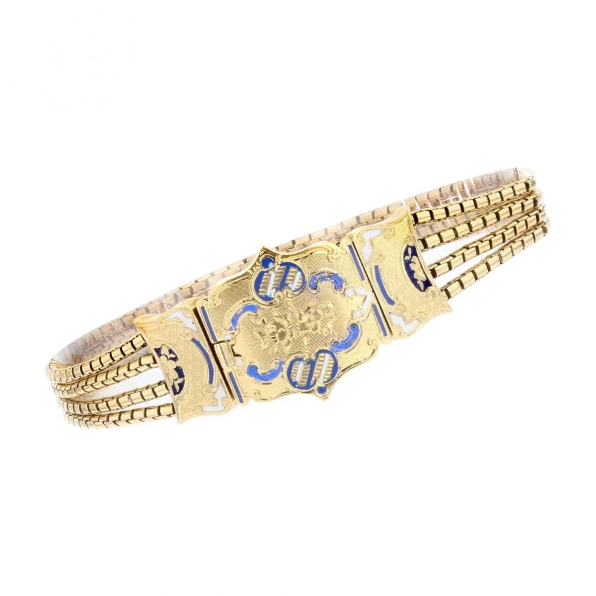 Bracelet Manchette en or jaune