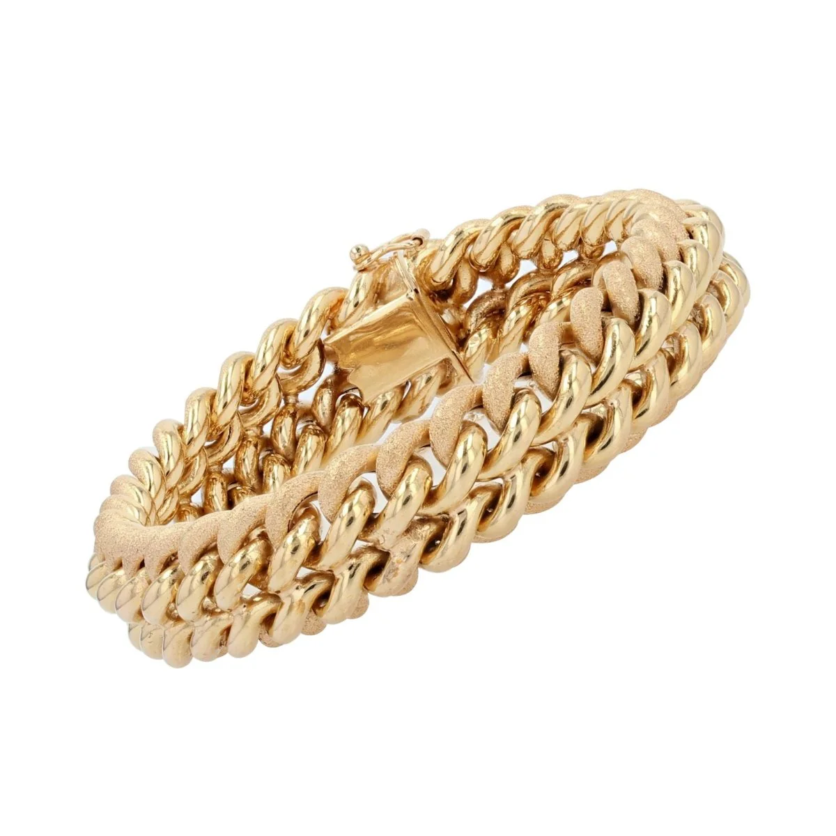 Bracelet Maille en or jaune - Image 5