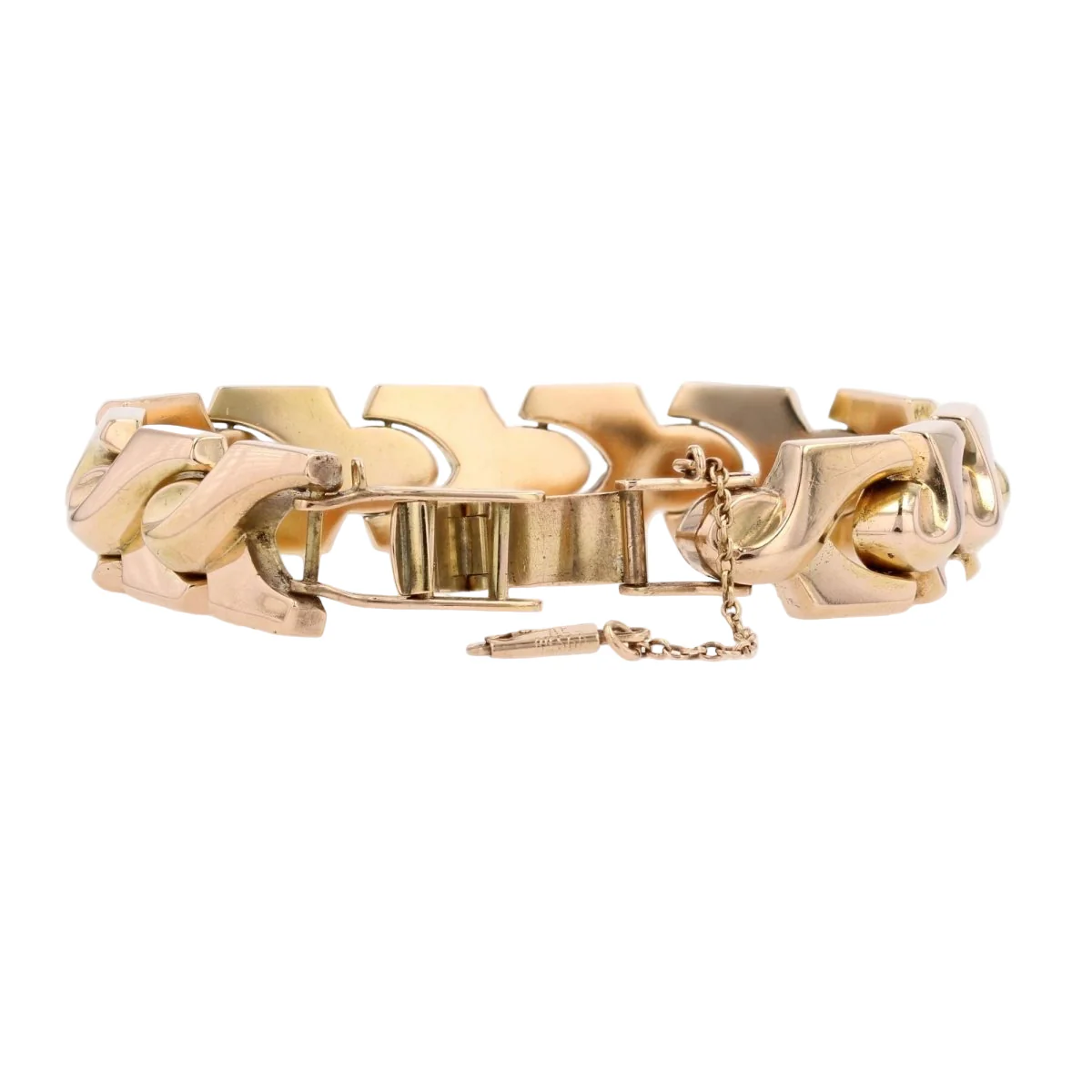 Bracelet Maille en or jaune - Image 3