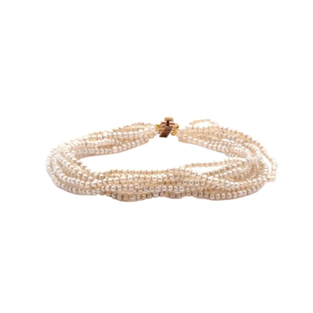 Bracelet en or, rubis et perles fines - Image 3