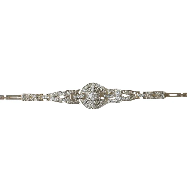 Bracelet Souple en or jaune, or rose, platine et diamants - Image 3