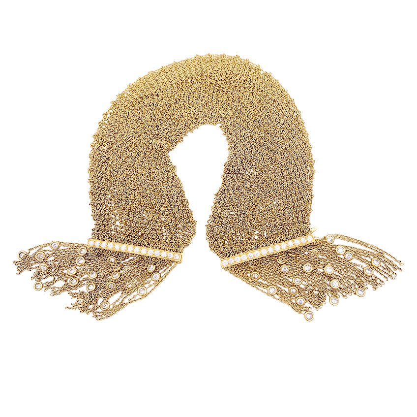 Bracelet BOUCHERON, "Delilah", or jaune, diamants. - Image 5