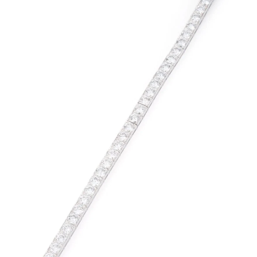 Bracelet Ligne BOUCHERON en platine et diamants - Image 3