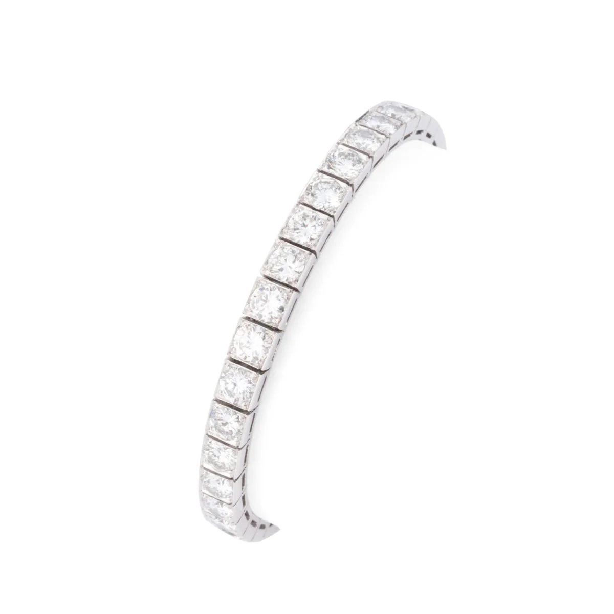 Bracelet Ligne BOUCHERON en platine et diamants - Image 4