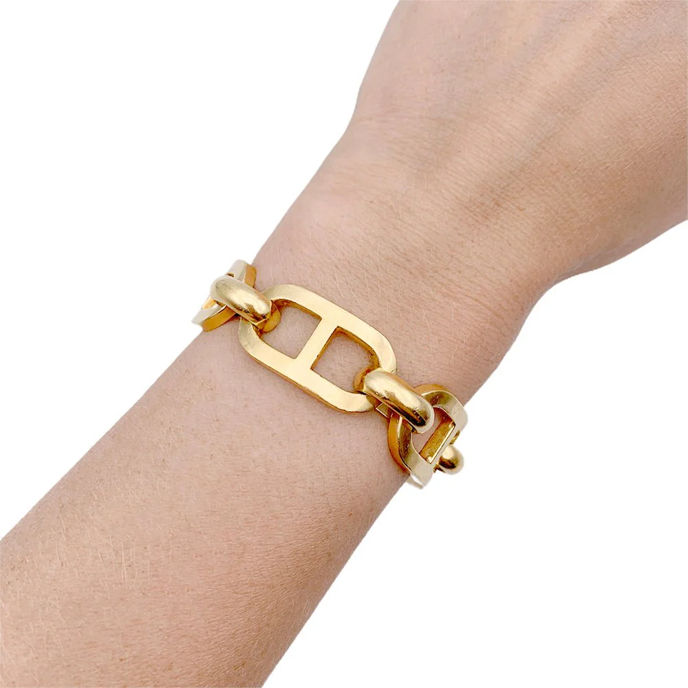Bracelet Boucheron Paris, or jaune. - Image 5