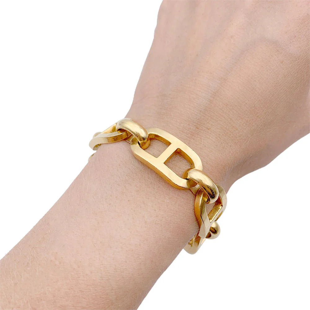 Bracelet Boucheron Paris, or jaune. - Image 6