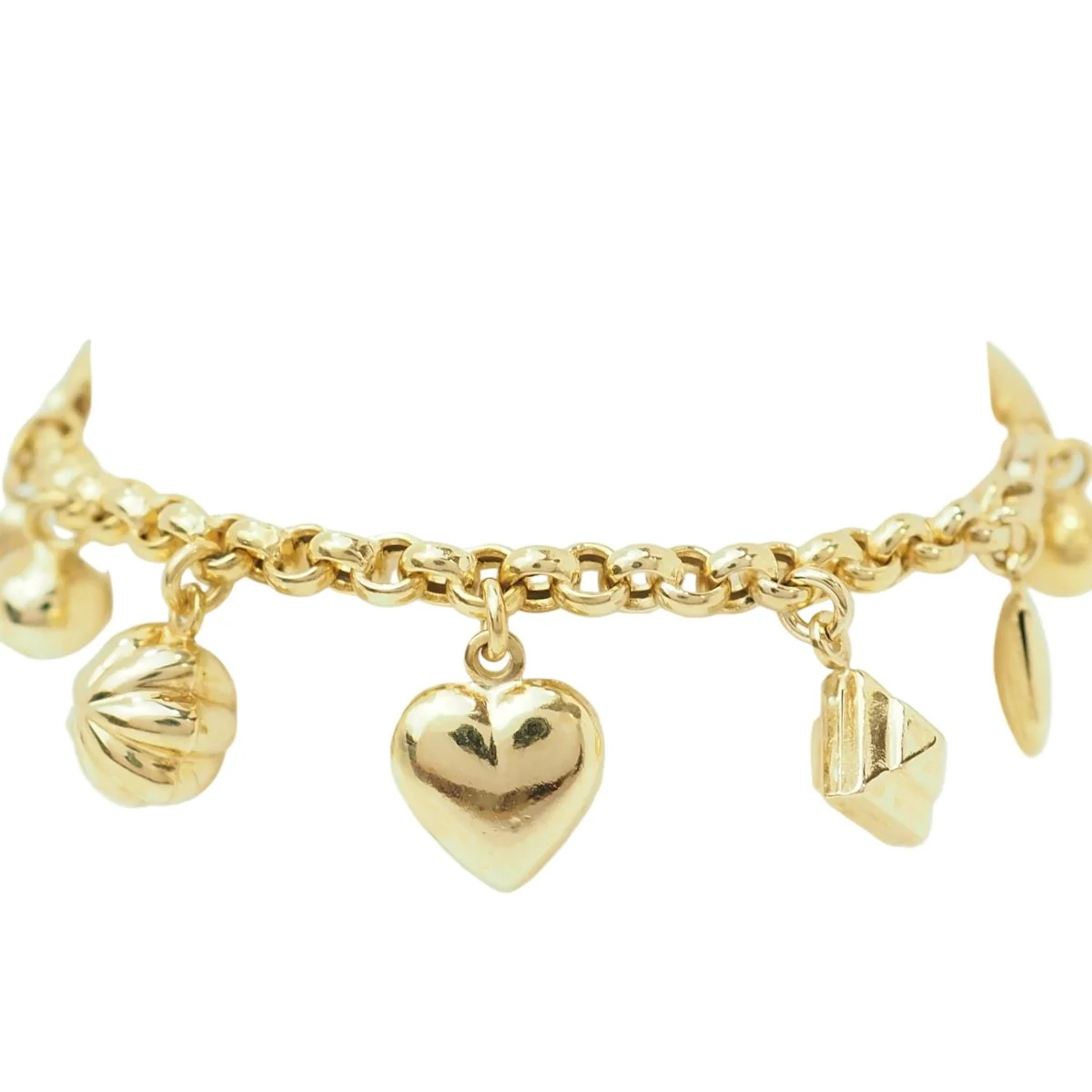 Bracelet Breloques en or jaune - Image 4