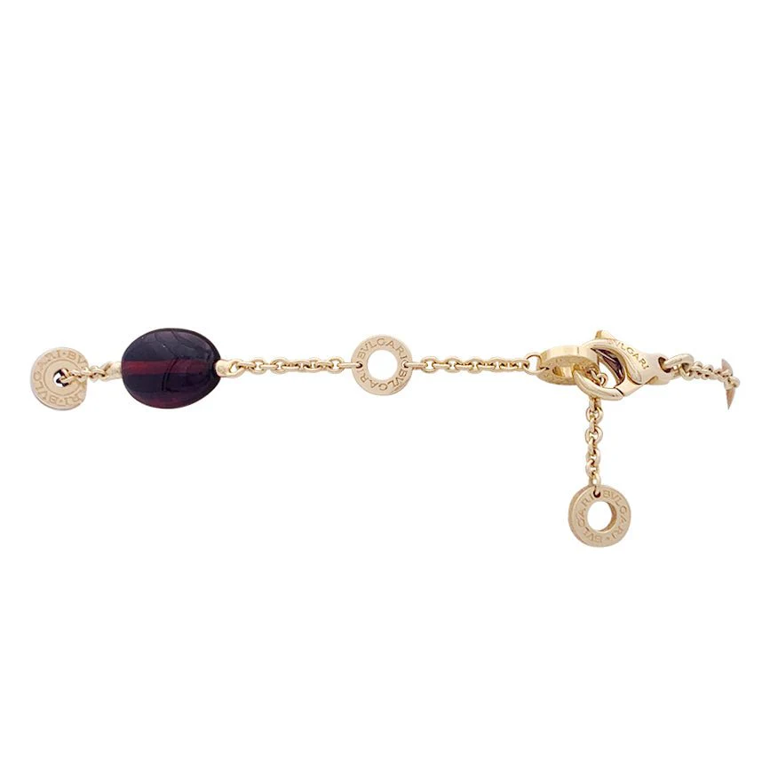 Bracelet BULGARI "B.zero1" en or jaune et pierres de couleur - Image 4