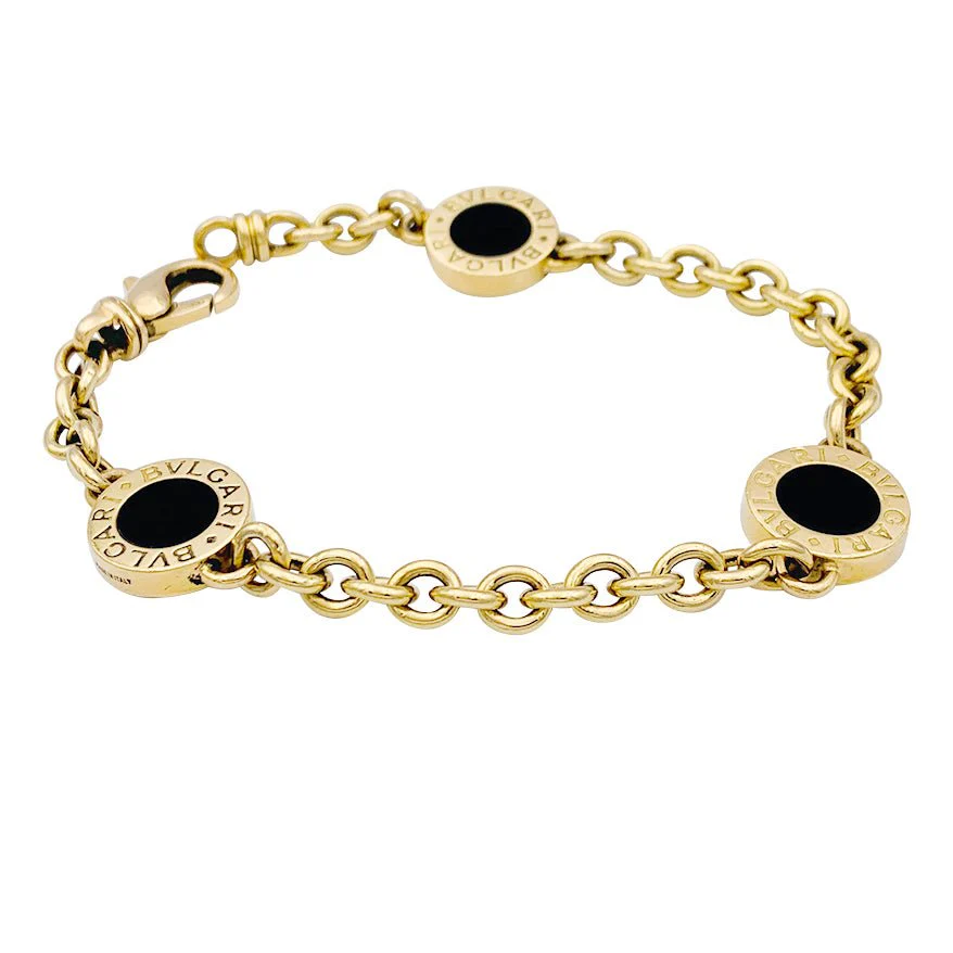 Bracelet BULGARI "Bulgari-Bulgari" en or jaune