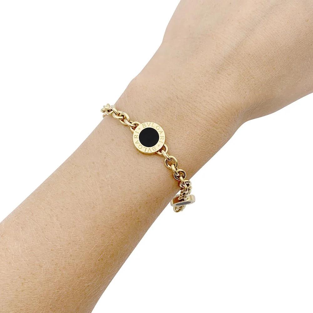 Bracelet BULGARI "Bulgari-Bulgari" en or jaune - Image 3