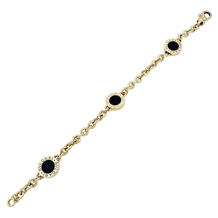 Bracelet BULGARI "Bulgari-Bulgari" en or jaune - Image 4