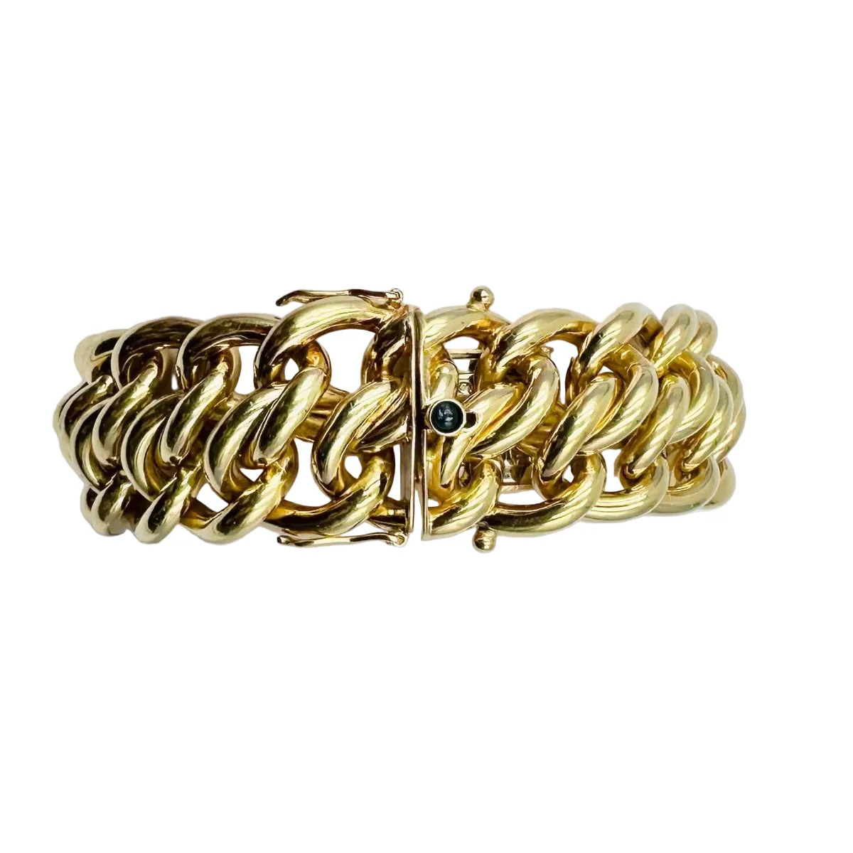 Bracelet Maille CAPLAIN SAINT ANDRE en or jaune - Image 3