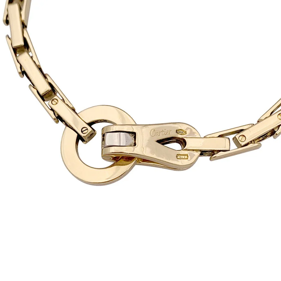Bracelet CARTIER "Agrafe" en or jaune. - Image 5