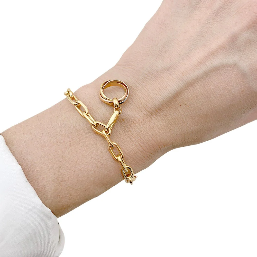 Bracelet Breloques CARTIER en or jaune - Image 2