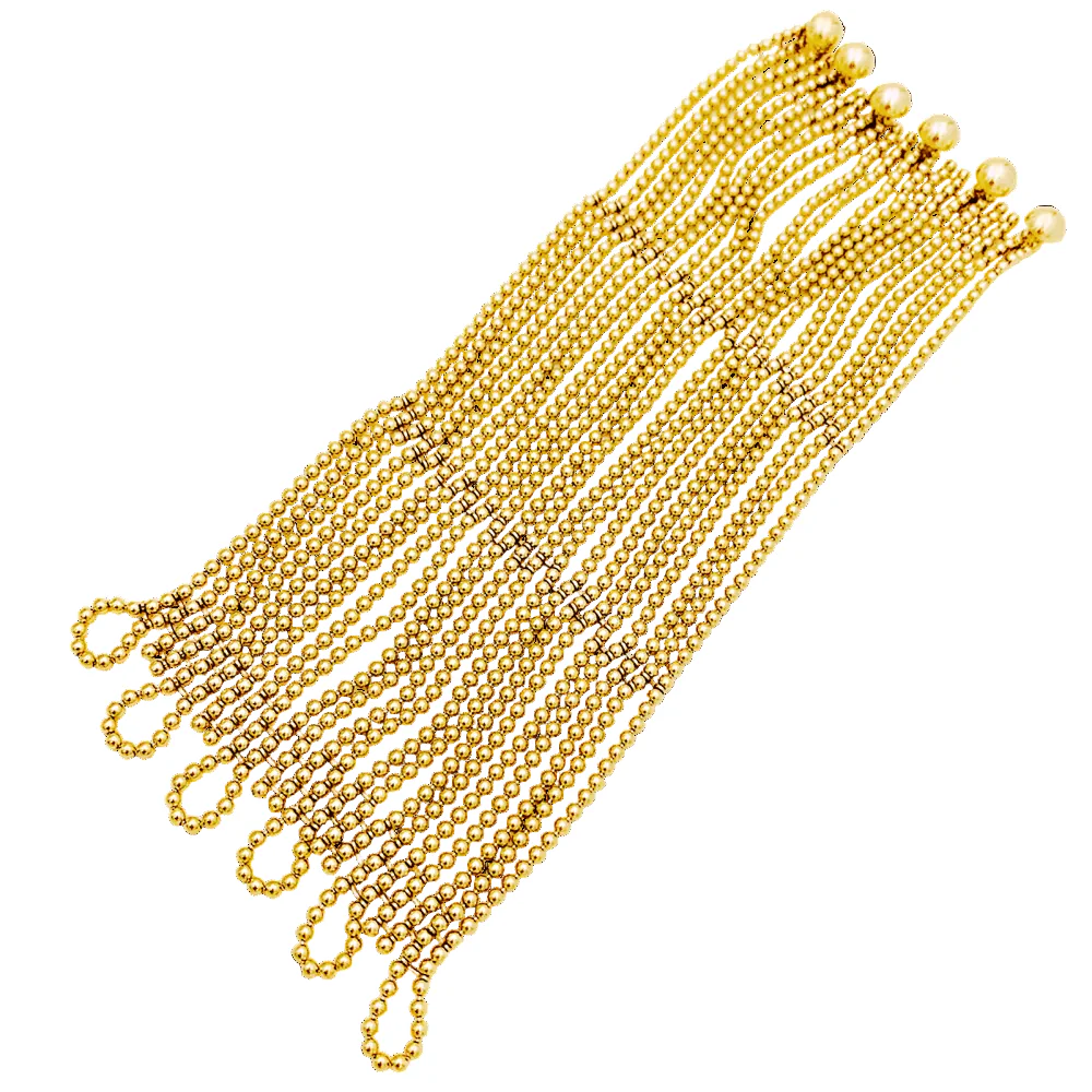 Bracelet Manchette CARTIER "Draperie" en or jaune - Image 4