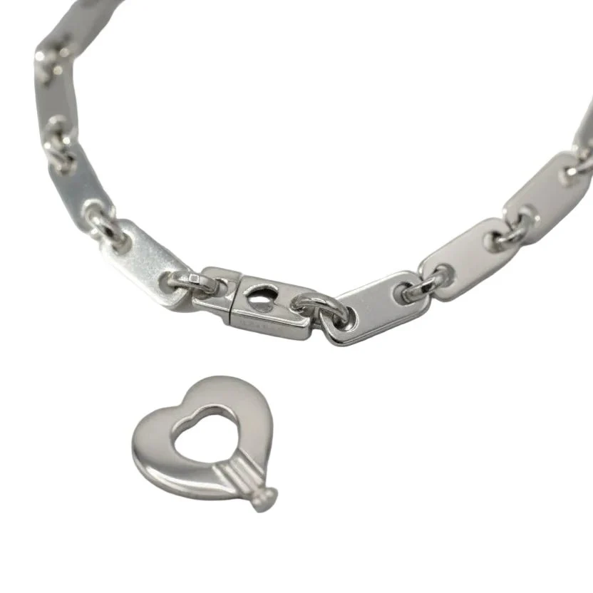 Bracelet Maille CARTIER "Fidelity" en or blanc - Image 4