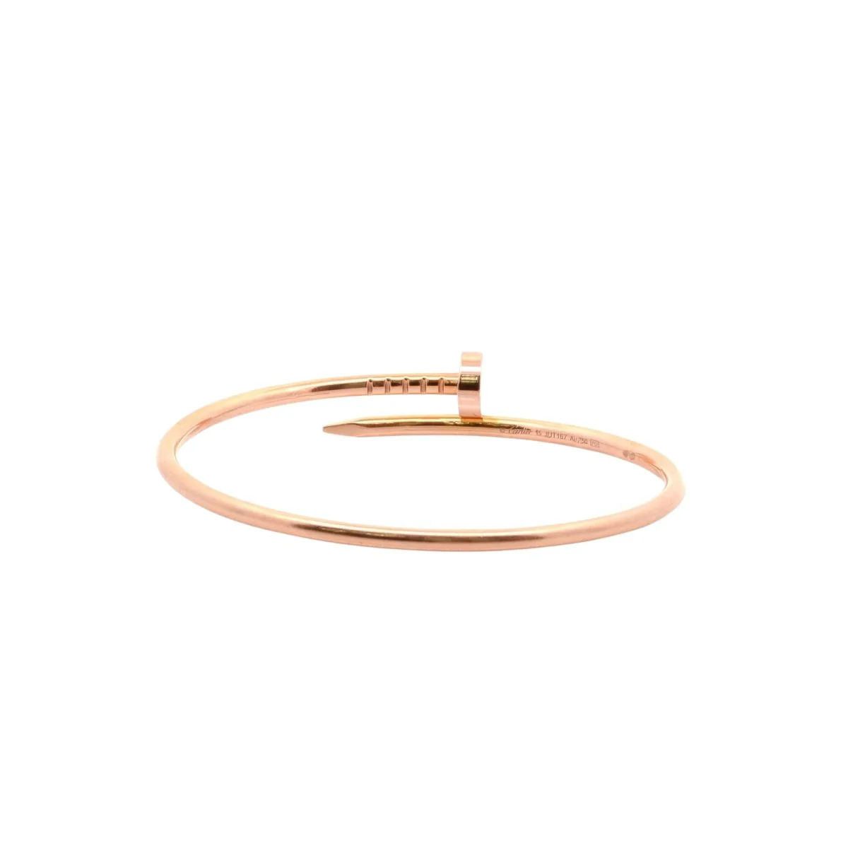 Bracelet CARTIER "Juste un clou" en or jaune - Image 2