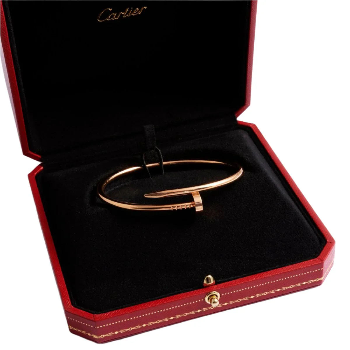 Bracelet Jonc CARTIER "Juste Un Clou" en or rose - Numéro TFL201 - Image 3