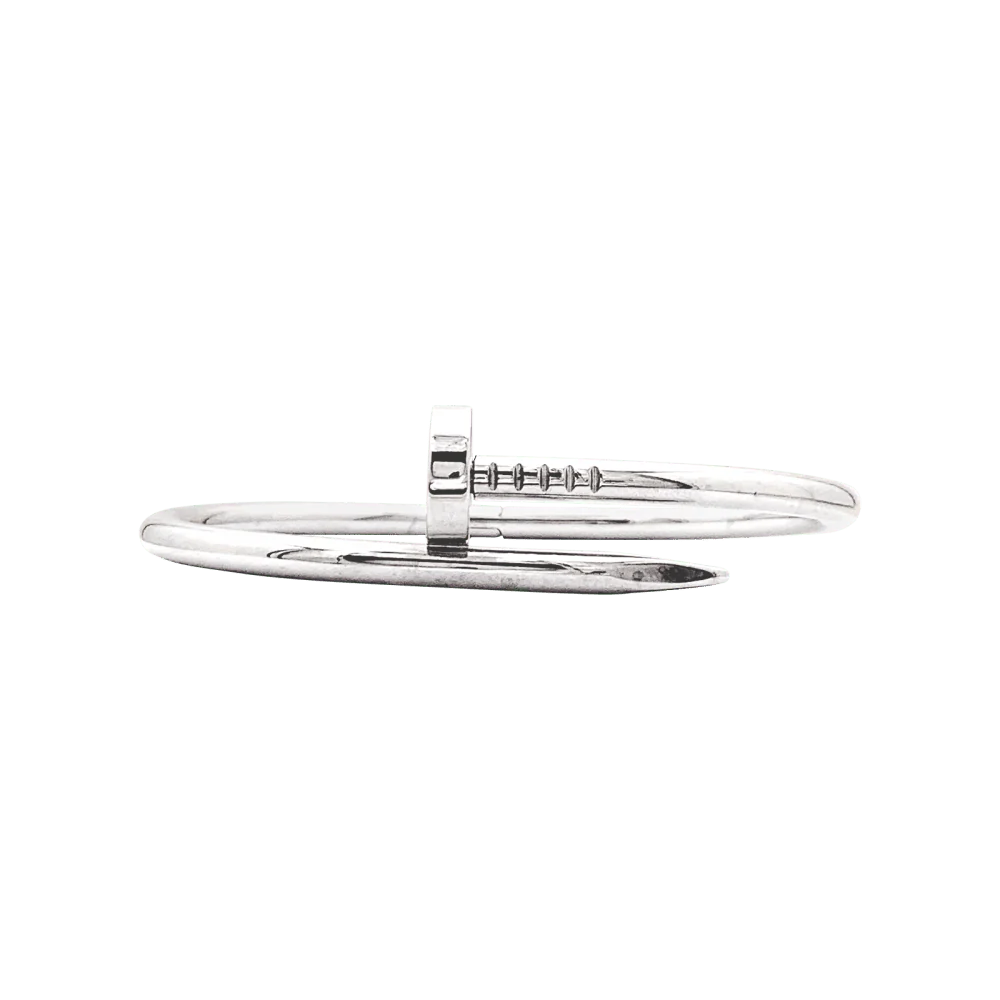 Bracelet Jonc CARTIER "Juste Un Clou" en or blanc