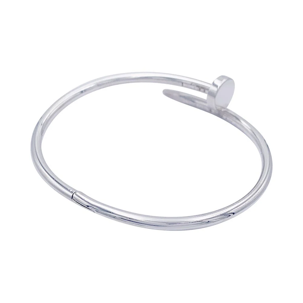 Bracelet Cartier, "Juste un clou", or blanc. - Image 3