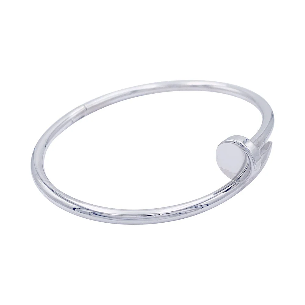 Bracelet Cartier, "Juste un clou", or blanc. - Image 4