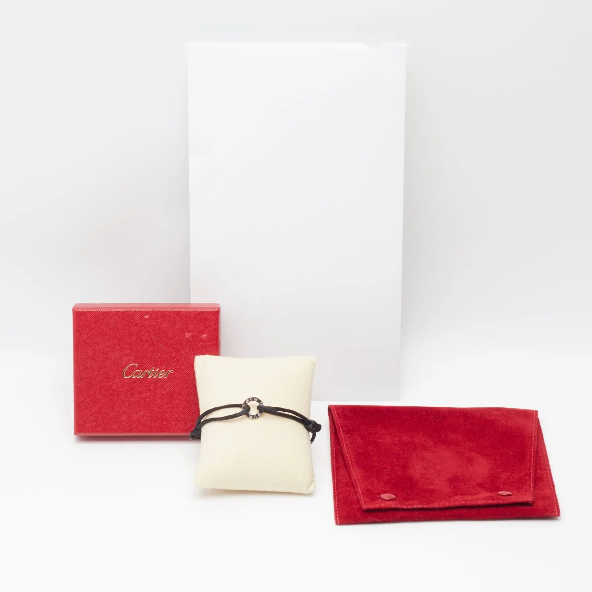 Bracelet Cartier Love Cord en or blanc et diamants - Image 2